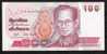 THAILAND  P97f  100  BAHT  (1994) Signature 69   UNC. - Thailand