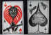 6 Playing Cards Animals Joker Ace ORIGINAL Print Dog Cat Chien Chat Singe Buffle Hibou Abeille - Cartes à Jouer