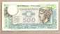 Italia - Banconota Non Circolata Da 500 Lire P-94a.1 - 1974 #19 - 500 Lire