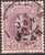 1872 Koning Willem III 25 Cent Violet "beschadigde Onderbalk Onder 25 Cent" NVPH 26 G - Plaatfouten En Curiosa