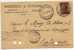 FERMO  28.04.1925 - Card Cartolina " Ditta  POSSENTI & CIUCANI "  Cent. 40 Isolato - Firma - Publicity