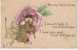 E. Curtis Artist Signed Valentine Holiday, Lion, On C1910s Vintage Tuck & Son Postcard - Dia De Los Amorados