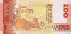 SRI LANKA 100 RUPEES ORANGE BIRD BUTTERFLY FRONT & WOMAN BACK DATED 01-01-2010 P.? UNC  READ DESCRIPTION CAREFULLY !!! - Sri Lanka