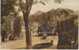 Dunster (Somerset) UK, Yarn Market & High Street, Auto, On C1920s/30s Vintage Postcard - Autres & Non Classés