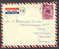 India Airmail Par Avion 1957 Cover Ship Mail Schiffspost From Saloon Boy On M/T Rosborg, Bombay To Valby Denmark - Airmail