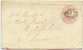 GB 1855 1d ENVELOPE, HUGGINS EP 8a, USED SOUTHAMPTON TO LONDON. SOUTHAMPTON NUMERAL CANCEL (723); - Postwaardestukken