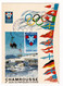 Carte Maximum 1967 Jeux Olympiques D'Hiver Grenoble Les Gaboureaux Chamrousse Isère - Winter 1968: Grenoble