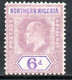 Northern Nigeria - 1905-1907 KEVII 6d (*) # SG 25 - Nigeria (...-1960)