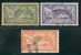 ● FRANCIA - 1906 / 20  - Merson -  N. 143 / 45 Usati , Serie Completa - Cat. ?  €  -  N. 753 - 1900-27 Merson