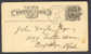 United States Private Postal Stationery Ganzsache US Postal Card Cooley´s Weekly NORWICH Conn. 1880 To Brooklyn Arrival - ...-1900