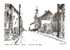 SOLRE-SUR-SAMBRE Jadis : Rue De La Halle - TRES RARE Illustration De JC. Vanderstraeten - Erquelinnes