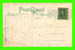 MEMPHIS, TN - NATIONAL CEMETERY ENTRANCE - TRAVEL IN 1909 - 3/4 BACK - SOUVENIR POST CARD - - Memphis