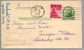 EP Entier Postal One Cent Amérique Etats Unis USA CAD Denver 18 NOV 1946 Pour L´Allemagne Omec Save .. Bonds .. Payroll - 1941-60