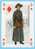 Speelkaart Onderwerp 1914-1918 - Ambulancière Red Cross Britannique - Playing Cards (classic)