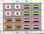 JAPAN UN-Flaggen VIII 1987 New York 528+ 4-Block + Kleinbogen ** 16€ Nippon - Blocks & Sheetlets