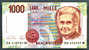 Billet Italie 1000 Lires Montessori 1990 Ttb+ - 1000 Lire