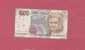 Billet De Banque Nota Banknote Bill 1000 Lire Mille ITALIE ITALIA - Andere & Zonder Classificatie