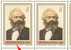 Russia 1983 Mi# 5269 Sheet With Plate Error Pos. 16 - K. Marx - Varietà E Curiosità