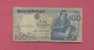 Billet De Banque Nota Banknote Bill 100 CEM ESCUDOS BOCAGE PORTUGAL 1984 - Portugal