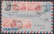 SPAIN, 2 AIRPOSTCOVERS 1948 TO SWITZERLAND, ONE REGISTERED - Cartas & Documentos