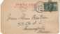 Scott #323, 1904 Livingston 1-cent Louisiana Purchase Exposition Stamp On Postcard, Ballard WA Postmark King County DPO - Briefe U. Dokumente