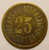 Cannes 06 Palais Des Attractions 25 Centimes NON REFERENCE Laiton 24mm - Monetary / Of Necessity