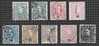 PORTUGAL, CARLOS, 1895 1898, MI 124-133, 135, 137, 146-149,152-153 @ - Used Stamps