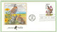 USA United States 1987 FDC Fauna Bird Birds Northern Bobwhite Colinus Virginianus - 1981-1990