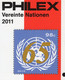 Philex-Katalog 2011 Briefmarken UNO-Vereinte Nationen Antiquarisch 13€ Topics Stamps Catalogue Ämter New York Genf Wien - Cartas & Documentos