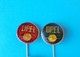 OPEL - Lot Of 2 Vintage Pins * German Car Automobile Auto Automovil Carro Germany Deutschland Abzeichen Anstecknadel - Opel