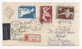 HUNGARY - 2 Envelopes, First Day, Airmail, Recommendation, Sport, 1958. - FDC