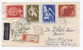 HUNGARY - 2 Envelopes, First Day, Airmail, Recommendation, Sport, 1958. - FDC