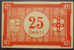 Roubaix Et Tourcoing 59 25 Centimes Pirot 59-2052 SUPERBE - Notgeld