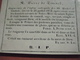 Delcampe - Porseleinkaart Doodsprent Tres Réverend DE CONINCK Pierre + 1853  - St Gudule - Confrèrie  De André AVELIN - Porcelaine