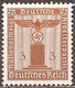 DEUTSCHES REICH..1938..Michel # 145...MLH...Dienstmarken...MiCV - 7.50 Euro. - Unused Stamps