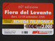 ITALIA TELECOM - 3422 C&C 328 GOLDEN - PRIVATE PUBBLICHE - FIERA DEL LEVANTE - NUOVA MINT - Privées - Hommages