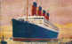 Grande-Bretagne:Paquebot Cunard R.M.S.AQUITANIA.1922:carte Envoyée De Ce Paquebot. - Steamers