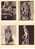 GOOD OLD RUSSIA 10 Postcards Set 1957 - Michelangelo - Sculture