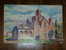 Serbia,Orthodox Religion,Kosovo,Monastery,Church,Gracanica,Art,Painting,Signatured,T.Svrakic,vintage  Postcard - Kosovo