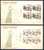 1974 Canada Unaddressed Plate Block Of 4 " CHRISTMAS " On 4 Cachet  Official Post Office First Day Covers - 1971-1980