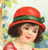 Illustrator ?? RED HAT GIRL  KID'S TEDDY BEAR BALL ENVELOPE FLOWERS Ser 2120-2 KVKV Postcard 14112 - Jeux Et Jouets