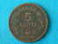 5 LEPTA - 1882 A / KM 54 ( For Grade, Please See Photo ) ! - Grèce