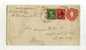 - ETATS UNIS . 1901/20 .  AFFRANCHISSEMENT COMPOSE AVEC ENTIER POSTAL SUR ENVELOPPE  DE 1902  POUR L´ALLEMAGNE - 1901-20