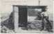 South Dakota Sod House, Claim Shack And Owner On C1910s Vintage Postcard, Prairie Life - Other & Unclassified