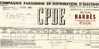 C.P.D.E 1942 - Electricité & Gaz