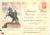 USSR -Israel Cacheted POSTAL STATIONERY ENVELOPE Sculptore Of A Horse 1956 - Cartas & Documentos