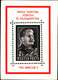 40856) UNGHERIA 1953 - Morte Di Stalin-BF DENTELLATO-MNH** - Marcofilie