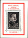 40856) UNGHERIA 1953 - Morte Di Stalin-BF DENTELLATO-MNH** - Poststempel (Marcophilie)