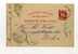 - NORVEGE . ENTIER  POSTAL SUR CP DE 1898  POUR L´ALLEMAGNE - Postal Stationery