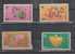 Hong Kong 1989, Chine New Year, Year Of The Snakes, MNH, Full Set, Reptiles - Neufs